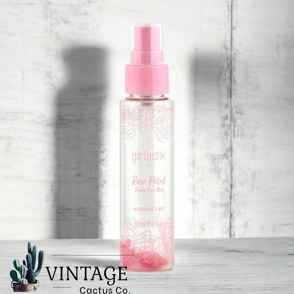 NIB! Girlactik ROSE PETAL DEWY FACE MIST!